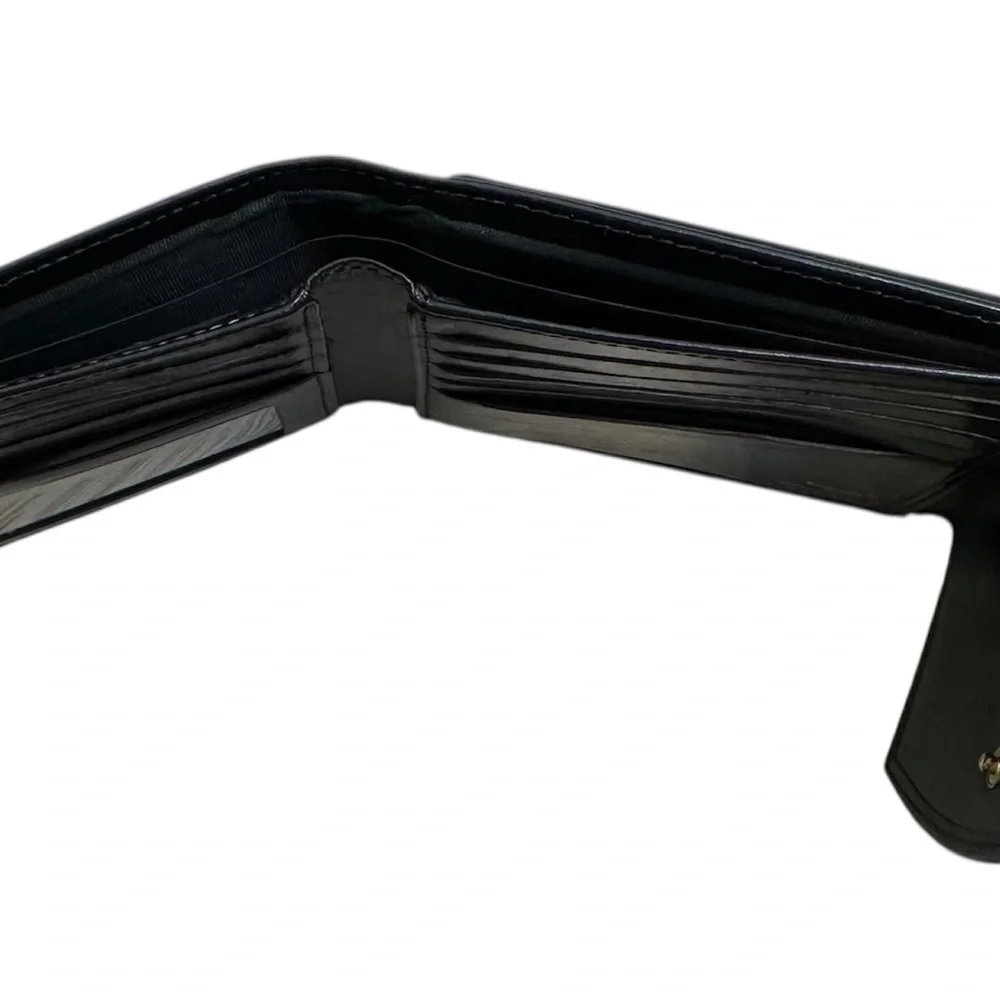 Bosca Black Leather Card Holder